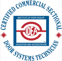 IDEA Certified Commercial Sectional Door Systems Technician