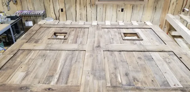 Custom Built Garage Door