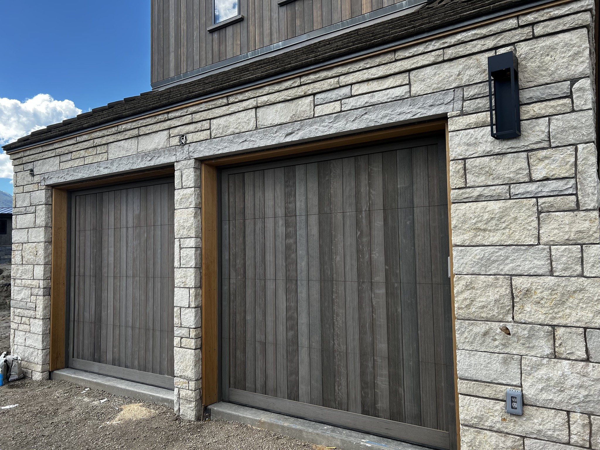 Wood Overlay Garage Door