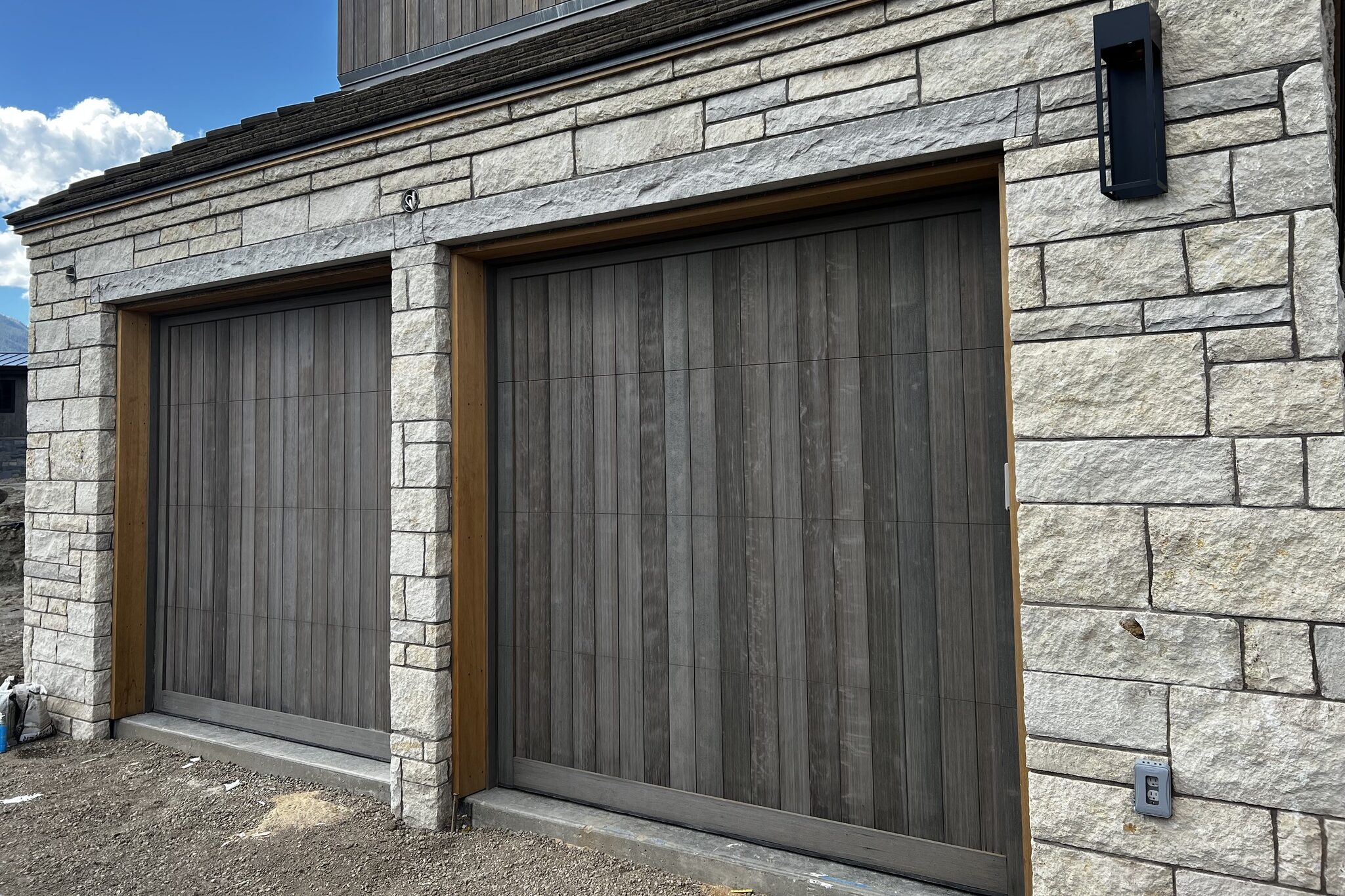 Wood Overlay Garage Door